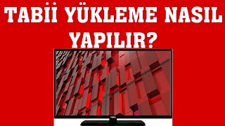 Vestel TV Tabii Yükleme Nasıl Yapılır [upl. by Trela716]