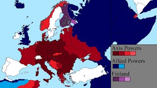 World War II in Europe Every Day [upl. by Zannini]