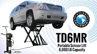 TD6MR Portable Scissor Lift [upl. by Aney580]