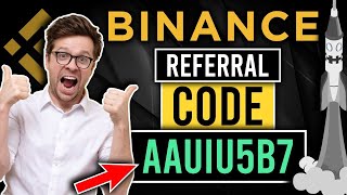 Binance Referral Code  1 Discount and Promo Code ✨ AAUIU5B7 [upl. by Charlot]