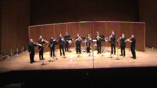 University of Kentucky Baroque Trumpet Ensemble  Bendinelli Sonata 332 [upl. by Nuahsyar]