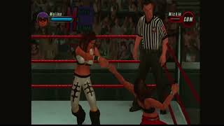 MELINA VS MICKIE JAMES [upl. by Meesaw32]