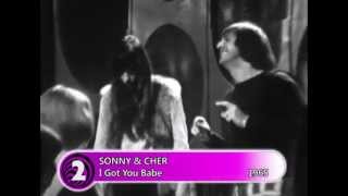 Sonny and Cher  I Got You Babe Live on TOTP 1965 [upl. by Maiocco]