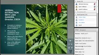 Lisa Ganora and Sam Coffman  Plant Chemistry Cannabis Medicine and the Human Body [upl. by Htide]