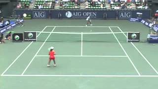 AIG OPEN 2007 ２回戦 ビーナス・ウィリアムズ VS バニア・キング [upl. by Anatak461]