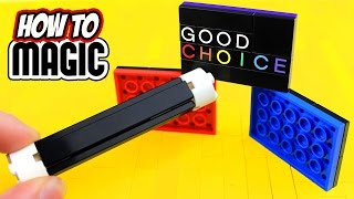 7 EASY MAGIC TRICKS from LEGO BRICKS [upl. by Neirda]