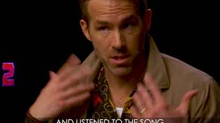 Ryan Reynolds on how Celine Dion ended up on the Deadpool 2 soundtrack interview 2018 [upl. by Atikam299]