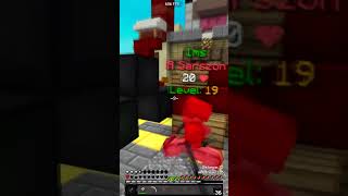 OUTPLAYING Bedwars Sweats hypixel [upl. by Eanar708]