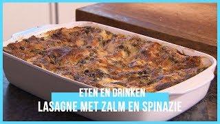 Hoe maak je lasagne met zalm en spinazie [upl. by Maighdlin832]