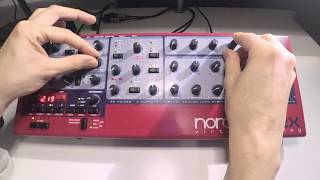 Nord Rack 2X Demo 1 [upl. by Itnuahsa143]