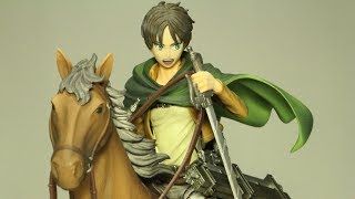 Attack on Titan Eren Yeager Equestrian Figure 進撃の巨人 エレン騎馬フィギュア [upl. by Lurie463]