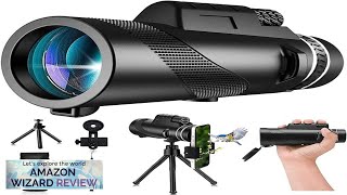 New 2024 HD 80X100 Monocular Telescope Monoculars for Adults High Powered Review [upl. by Grani]