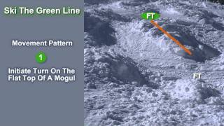 Learn To Ski Moguls  Green Line Mogul Skiing Technique Video Intro [upl. by Ludwig]