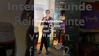 f1 zu c2  Intervall Gehörbildung  Teil 1  Reine Quinte  querflötelernen querflötenunterricht [upl. by Cyndi108]