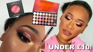 FULL FACE USING PRODUCTS UNDER £10 [upl. by Atikal903]