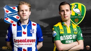 Niels Krist – Mitchel Denkers  SC Heerenveen – ADO Den Haag  Speelronde 18  EDivisie [upl. by Vivi]