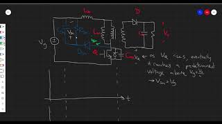 Lecture 87 The Flyback Converter 4 RCD Snubber [upl. by Ayle124]