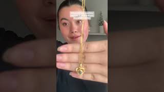 Unbox my new jewellery with me 🤍 shorts [upl. by Afihtan683]