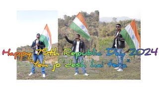 Johny AnarYeh Jo Desh Hai Tera75th Republic Day 2024specialARRahmanSwades movie song [upl. by Cyrus170]