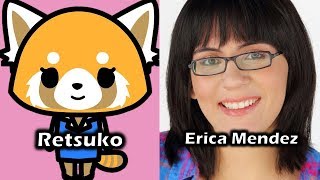 Characters and Voice Actors  Aggretsuko Season 1 English Dub [upl. by Arok255]