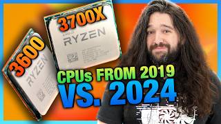 AMD R7 3700X amp R5 3600 in 2024 Revisit Benchmarks vs 7800X3D 5700X3D amp More [upl. by Niaz]