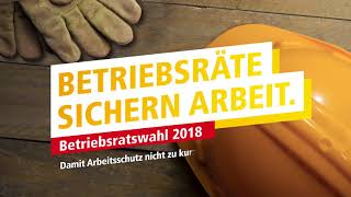 Betriebsratswahl Betriebsräte sichern Arbeit [upl. by Hyozo]