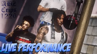 NLRP IC ABZ Slim x ABZ Bricks  Forever Paid Live Performance [upl. by Ahsinik785]