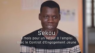 Sekou  6 mois pour un retour à lemploi [upl. by Zenger]