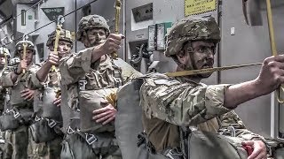 Jumping Out Of Planes US Army Paratroopers Jump Exercise [upl. by Benkley475]