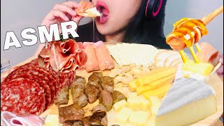 ASMR CHARCUTERIE amp CHEESE BOARD  WAGYU  TRUFFLE HONEY [upl. by Akemrej]