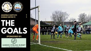 THE GOALS  vs Jeanfield Swifts FC  EoSFL Premier Division  150324 [upl. by Hajidak]