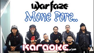 Mone Pore  মনে পড়ে  Warfaze  KARAOKE 🎤 [upl. by Veronike620]