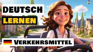 Verkehrsmittel  Learn German A2B1  Listen amp Speak  Practice German Listening amp Speaking Skills [upl. by Alemahs475]