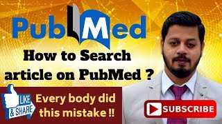 How to get a precise search on PubMEd [upl. by Terriss]