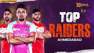 PKL 10 Top Raiders of the Week Ahmedabad Leg  Best Raider [upl. by Elayor]