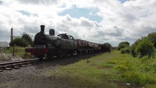 North Tyneside Steam railway Steam gala 2023 15th [upl. by Akirdnuhs]