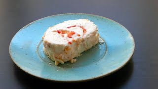 Meringue Roll Cake  was Kitchen [upl. by Ailekat343]