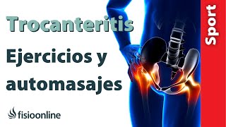 EJERCICIOS y AUTOMASAJES para TRATAR la TROCANTERITIS [upl. by Asilet425]