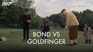 GOLDFINGER  007 And Auric Play Golf – Sean Connery  James Bond [upl. by Aleahs347]