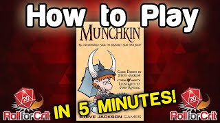 How to Play Munchkin  Roll For Crit [upl. by Nylloh]