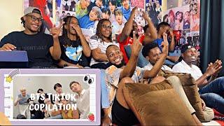 Africans Show their Friends Newbies BTS TIKTOK COMPILATION FOR LENNYLEN AND THE REACTIONS BROS PT3 [upl. by Aleuqahs]