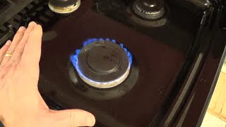 Repair a Gas Stove Burner that doesnt Ignite  Light KitchenAid Gas Range [upl. by Thury]