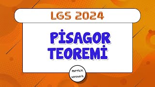 Pisagor Teoremi  LGS 2024  8Sınıf Matematik [upl. by Eive]