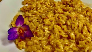 Risotto allo ZAFFERANO SELVATICO [upl. by Sidran224]