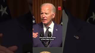 Biden Reveals Major Overhaul Plan for Supreme Court [upl. by Anis]