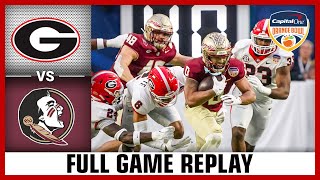 Georgia vs Florida State Full Game Replay  202324 ACC Football [upl. by Blackburn320]