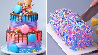 15 Fun and Creative Cake Decorating Ideas For Any Occasion 😍 So Yummy Chocolate Cake Tutorials [upl. by Cornelle876]