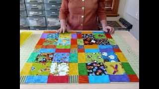 How to have Fun with Novelty 5quot squares  Quilting Tips amp Techniques 062 [upl. by Bibeau]