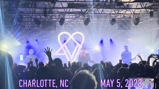 VV  Ville Valo HIM Neon Noir Tour Charlotte NC Sold Out May 5 2023 Full Show [upl. by Ynettirb]