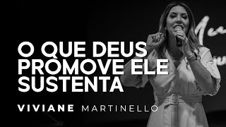 O que Deus promove Ele sustenta Pra Viviane Martinello  Conferência do Clamor [upl. by Enar]